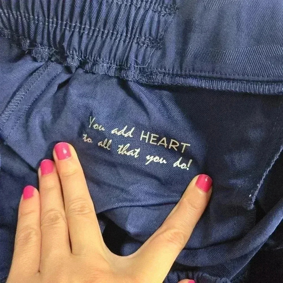 Healing Hands Scrubs Women's Kennedy Jogger Pant 9600 NAVY EUC | Size XLP - Picture 5 of 6